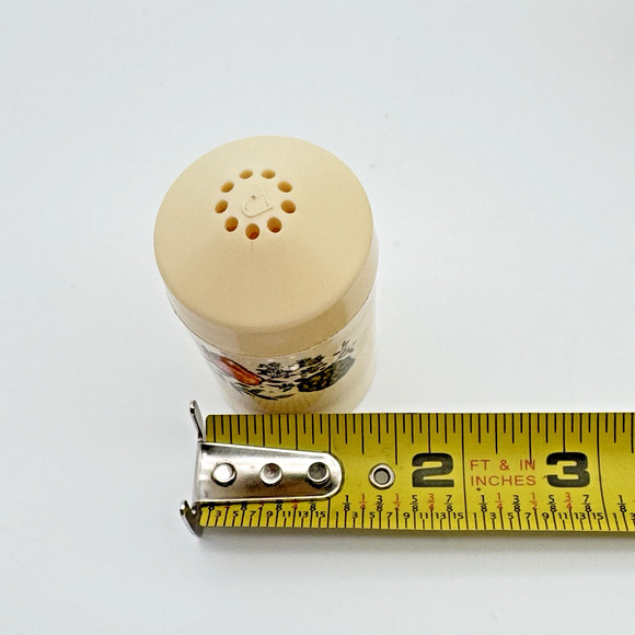 Vintage Spice of Life Salt Pepper Shakers Eagle Brand Plastic Screw Top 2.75" - Picture 8 of 9